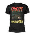 Black - Front - Cancer Unisex Adult Ballcutter T-Shirt