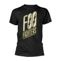 Black - Front - Foo Fighters Unisex Adult Slanted Logo T-Shirt