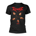 Black - Front - Dismember Unisex Adult Pieces T-Shirt