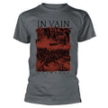 Grey - Front - In Vain Unisex Adult Currents T-Shirt