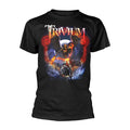 Black - Front - Trivium Unisex Adult Death Rider T-Shirt