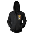 Black - Front - Bad Brains Unisex Adult Full Zip Hoodie