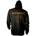 Black - Back - Bathory Unisex Adult Blood Fire Death Hoodie