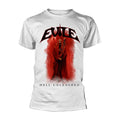 White - Front - Evile Unisex Adult Hell Unleashed T-Shirt