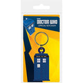 Blue - Front - Doctor Who Tardis Keyring