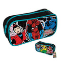 Blue-Black-Red - Back - Marvel Comics Energised Rectangle Pencil Case