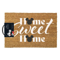 Brown-White-Black - Front - Mickey Mouse Home Sweet Home Door Mat