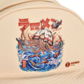 Beige - Side - Ilustrata Great Ramen Backpack