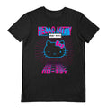 Black - Front - Hello Kitty Unisex Adult Sanrio Tokyo T-Shirt