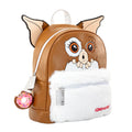 Brown-White - Side - Gremlins Gizmo Backpack