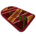 Pink-Green-Yellow - Side - Back To The Future Hoverboard Door Mat