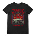 Black - Front - Steven Rhodes Unisex Adult Catanic Panic T-Shirt