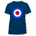 Navy - Front - Pyramid International Unisex Adult Mod Target T-Shirt