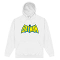 White - Front - Batman Unisex Adult OG Logo Hoodie