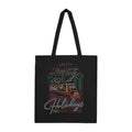 Black - Front - Coca-Cola Neon Holiday Tote Bag