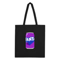 Black - Front - Fanta Grape Can Tote Bag