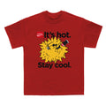 Red - Front - Coca-Cola Unisex Adult Stay Cool T-Shirt