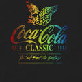 Black - Back - Coca-Cola Unisex Adult Ombre T-Shirt