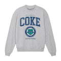 Heather Grey - Front - Coca-Cola Unisex Adult Atlanta Coke Sweatshirt