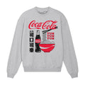 Heather Grey - Front - Coca-Cola Unisex Adult Ramen Sweatshirt