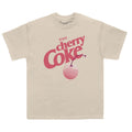 Sand - Front - Coca-Cola Unisex Adult Enjoy Cherry Coke T-Shirt