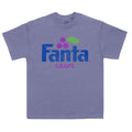 Purple - Front - Fanta Unisex Adult Grape T-Shirt