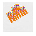 White - Back - Fanta Unisex Adult Repeat Logo T-Shirt