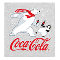 Heather Grey - Back - Coca-Cola Unisex Adult Bear T-Shirt