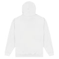 White - Back - Cornell University Unisex Adult Script Hoodie