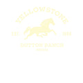 Royal Blue - Side - Yellowstone Unisex Adult Horse T-Shirt