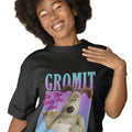 Black - Lifestyle - Wallace and Gromit Unisex Adult Gradient Birthday T-Shirt