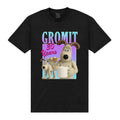 Black - Front - Wallace and Gromit Unisex Adult Gradient Birthday T-Shirt