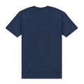 Navy Blue - Back - Yellowstone Unisex Adult Stamp T-Shirt