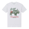 White - Front - Yellowstone Unisex Adult Dutton Ranch Buffalo T-Shirt