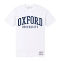 White - Front - University Of Oxford Unisex Adult T-Shirt