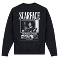 Black-White - Back - Scarface Unisex Adult Printed Sweatshirt