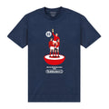 Navy - Front - Subbuteo Unisex Adult All Over T-Shirt