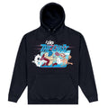 Navy Blue - Front - Ren & Stimpy Unisex Adult The Chase Hoodie
