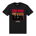 Black - Front - The Sopranos Unisex Adult Cast T-Shirt