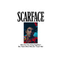 White - Lifestyle - Scarface Unisex Adult Poster Hoodie