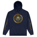 Navy Blue-Gold - Front - Terraria Unisex Adult Emblem Hoodie