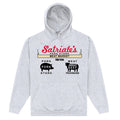 Heather Grey - Front - The Sopranos Unisex Adult Satriales Hoodie