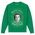 Kelly Green - Front - Elf Unisex Adult Cotton Headed Sweatshirt