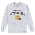 Heather Grey - Front - University Of Pittsburgh Unisex Adult Football Sweatshirt