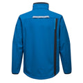 Persian Blue - Back - Portwest Mens WX3 Softshell Jacket