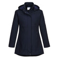 Navy - Front - Portwest Womens-Ladies Carla Soft Shell Jacket