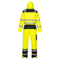 Yellow-Black - Back - Portwest Unisex Adult PW3 Hi-Vis Overalls