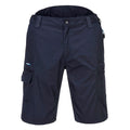 Dark Navy - Front - Portwest Mens KX3 Ripstop Shorts