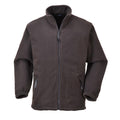 Slate Grey - Front - Portwest Mens Argyll Heavyweight Fleece Jacket