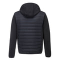 Grey Marl - Back - Portwest Mens KX3 Baffled Hybrid Jacket